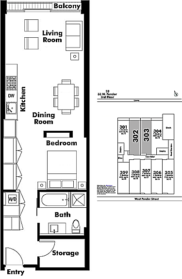 Floor plan 302