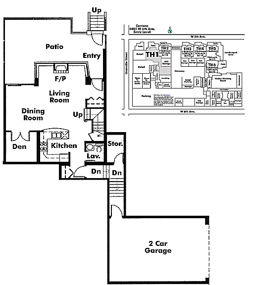 Floor plan TH1