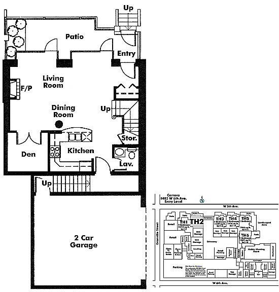 Floor plan TH2