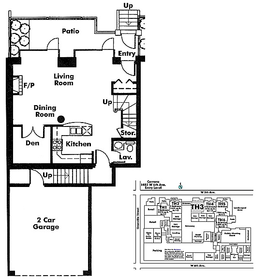 Floor plan TH3