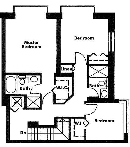 Floor plan TH5