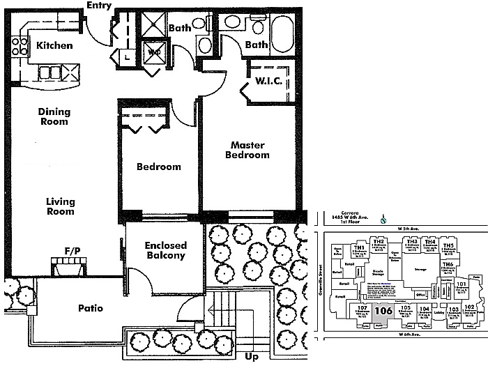 Floor plan 106