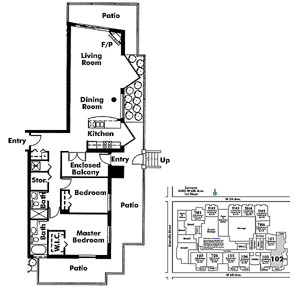 Floor plan 102