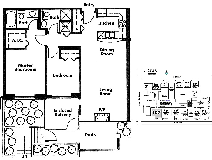 Floor plan 107
