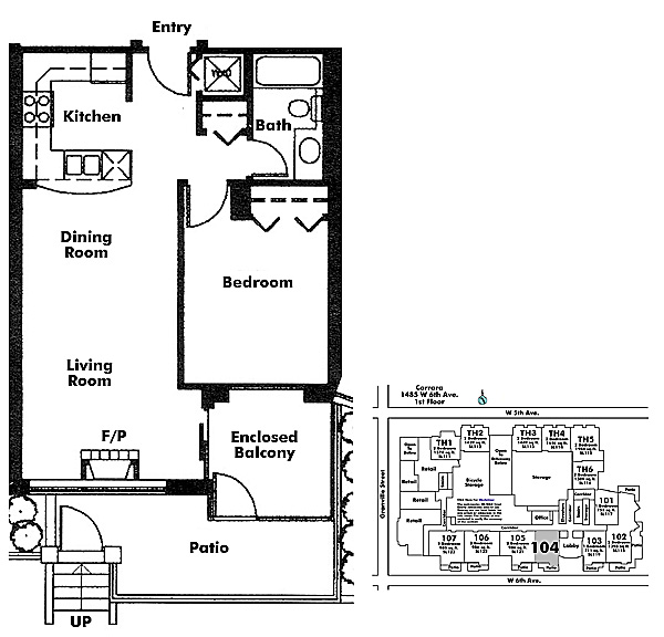 Floor plan 104
