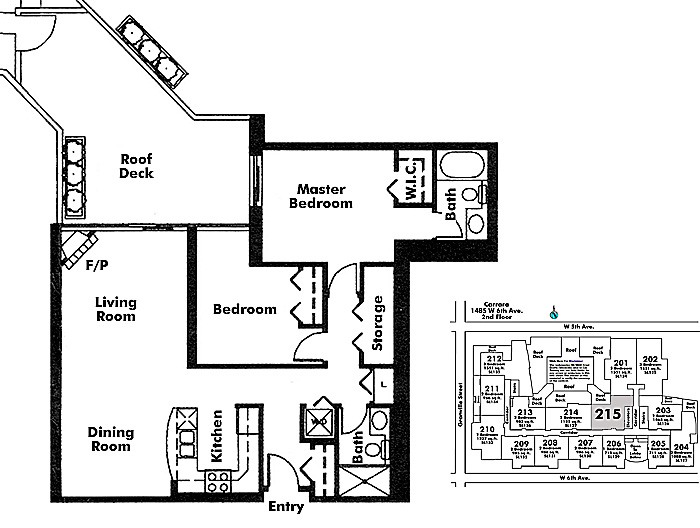Floor plan 215