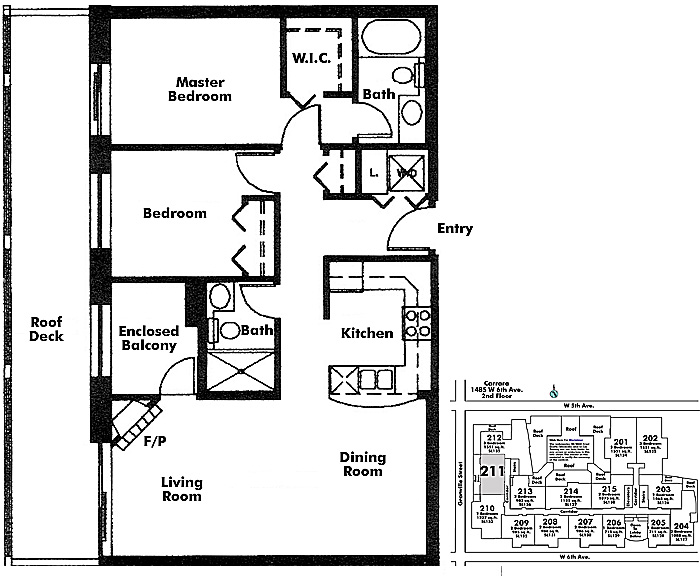 Floor plan 211