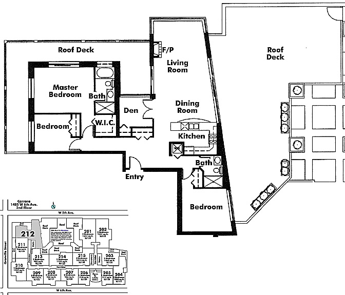 Floor plan 212