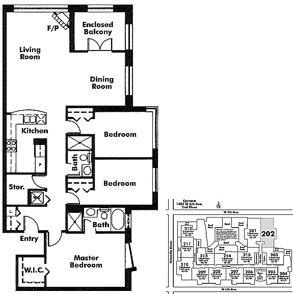 Floor plan 202