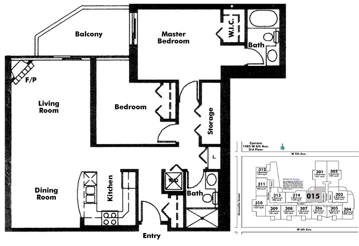 Floor plan 315