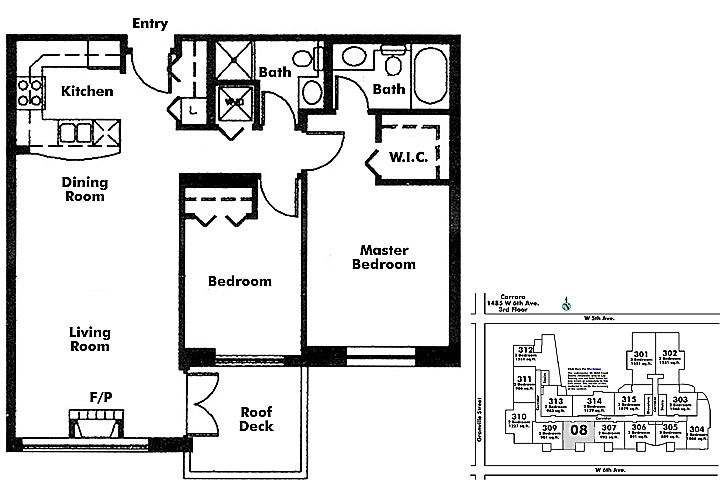 Floor plan 308