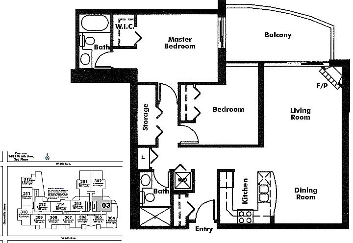 Floor plan 403