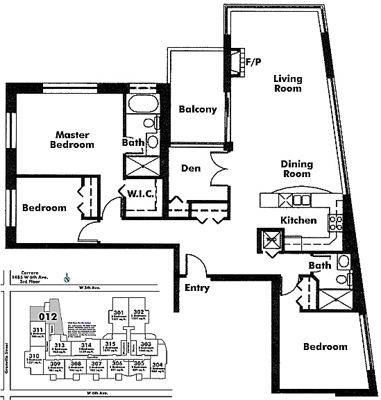Floor plan 412