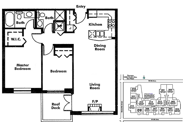Floor plan 309