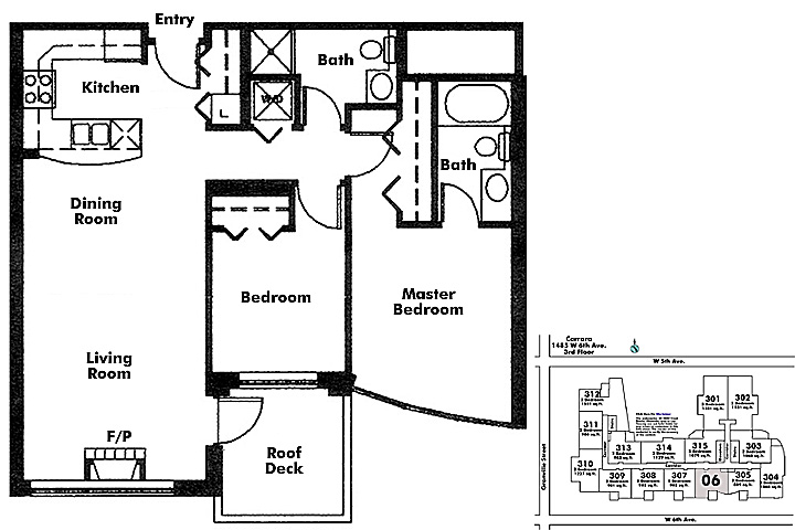 Floor plan 306