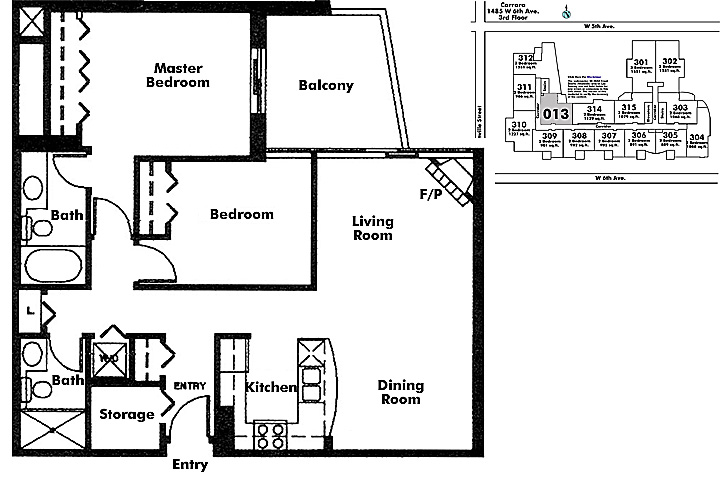 Floor plan 413