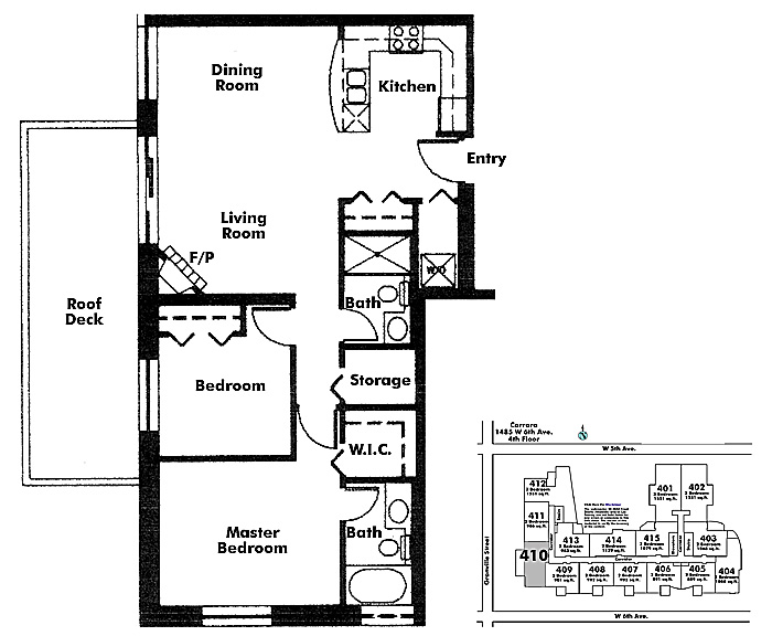 Floor plan 410