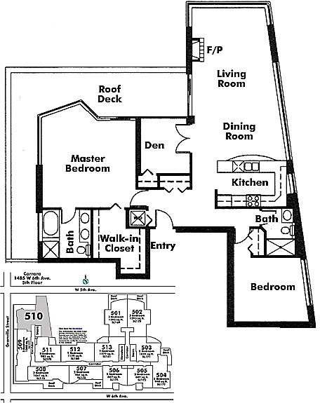 Floor plan 510
