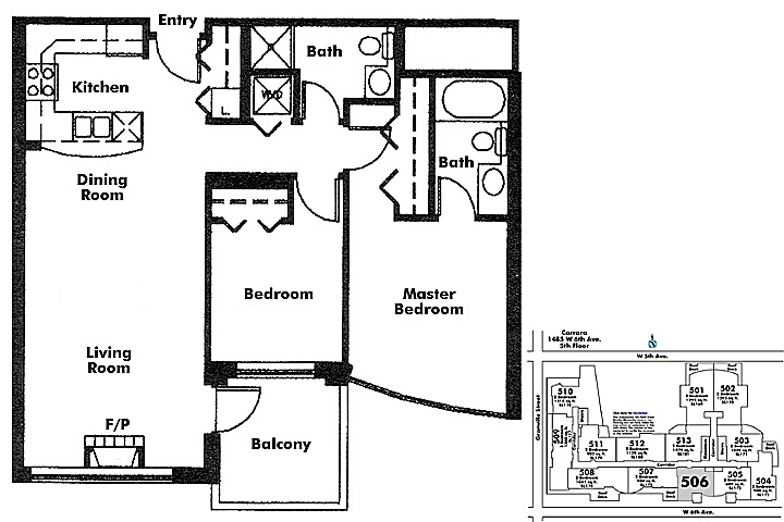 Floor plan 506
