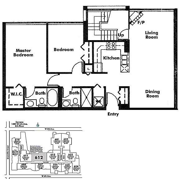 Floor plan 612