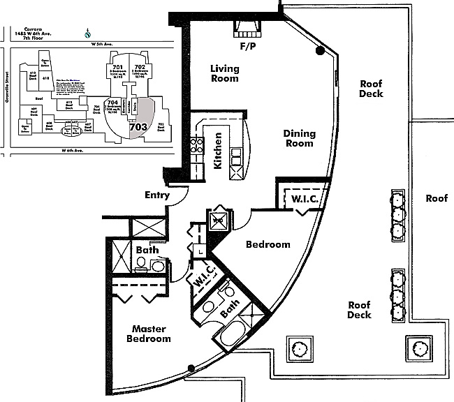 Floor plan 703