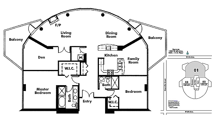 Floor plan 1101