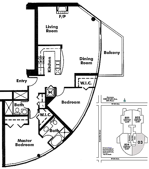 Floor plan 803