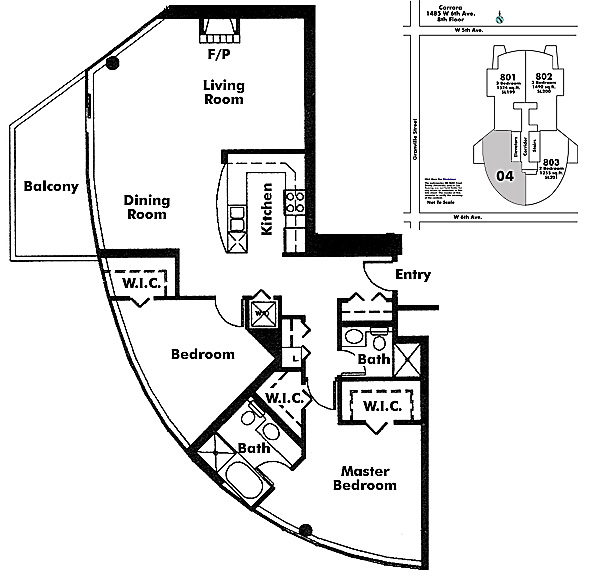 Floor plan 804