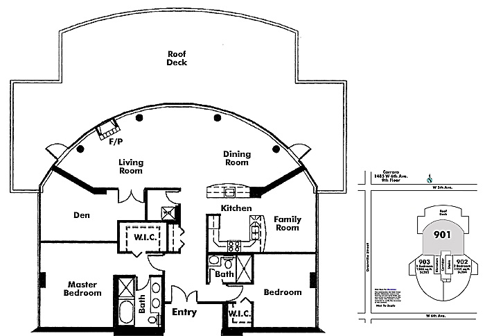 Floor plan 901