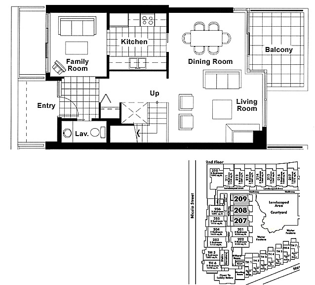 Floor plan 207