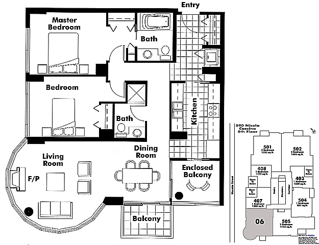 Floor plan 706