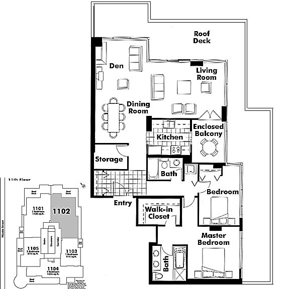 Floor plan 1102
