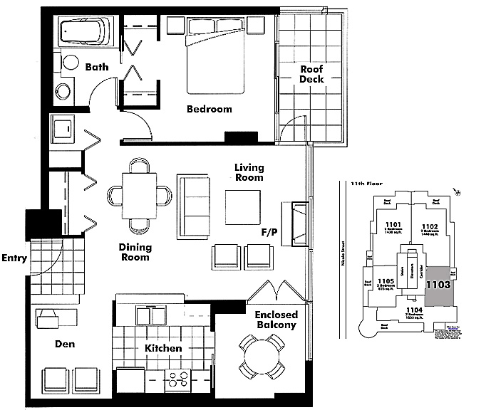 Floor plan 1103