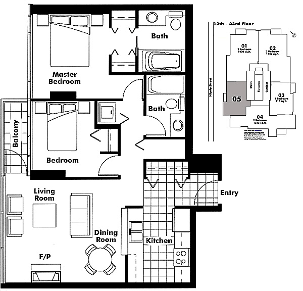 Floor plan 2105