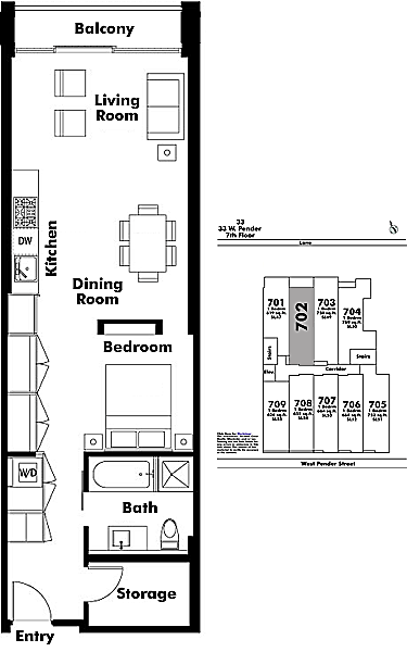 Floor plan 702