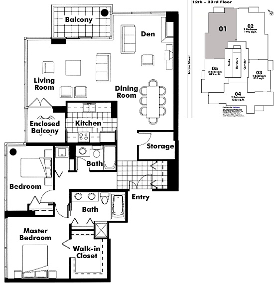 Floor plan 2201