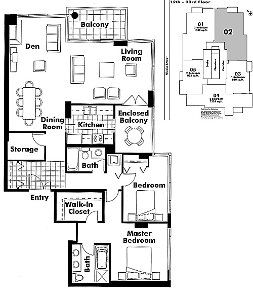 Floor plan 2102