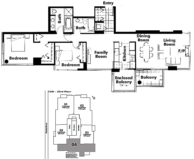 Floor plan 2104