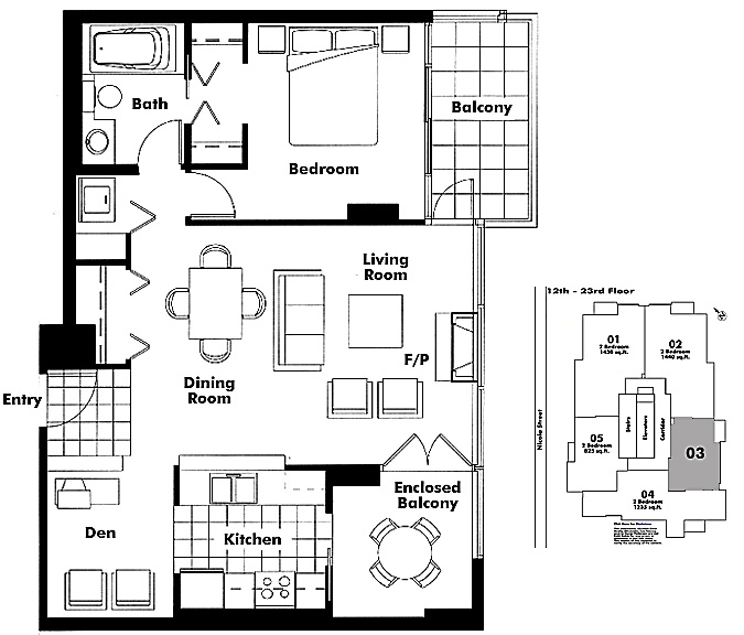 Floor plan 2103