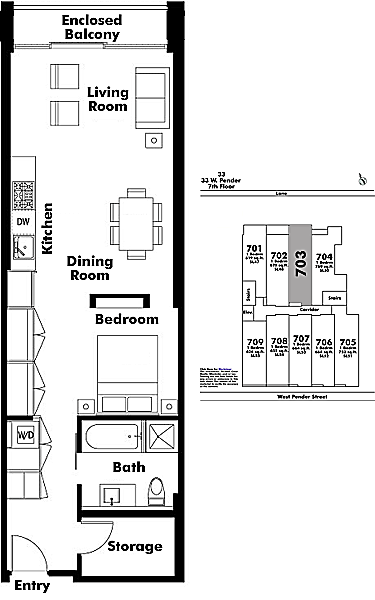 Floor plan 703