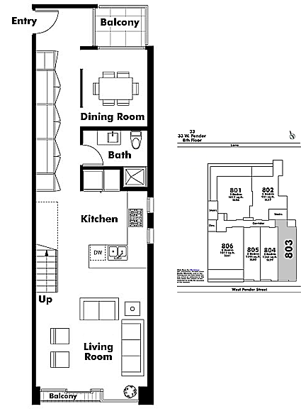 Floor plan 803