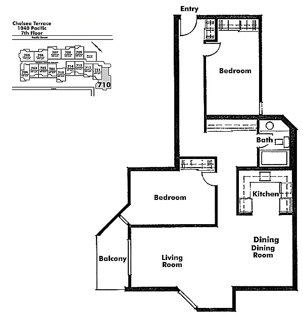 Floor plan 710