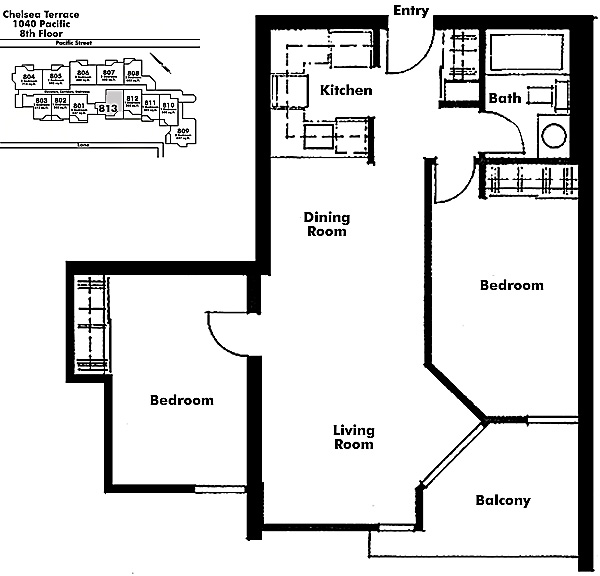 Floor plan 813