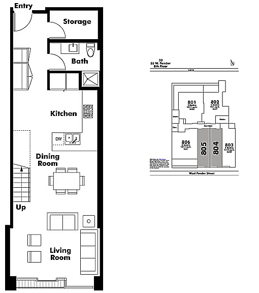 Floor plan 804