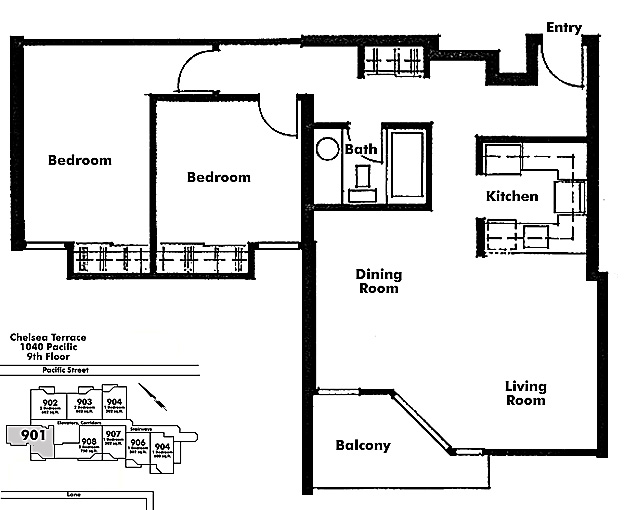 Floor plan 901