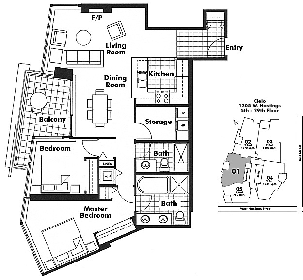 Floor plan 2301