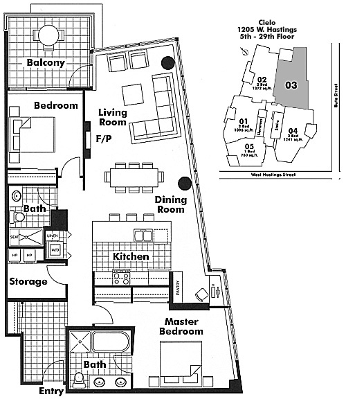 Floor plan 703