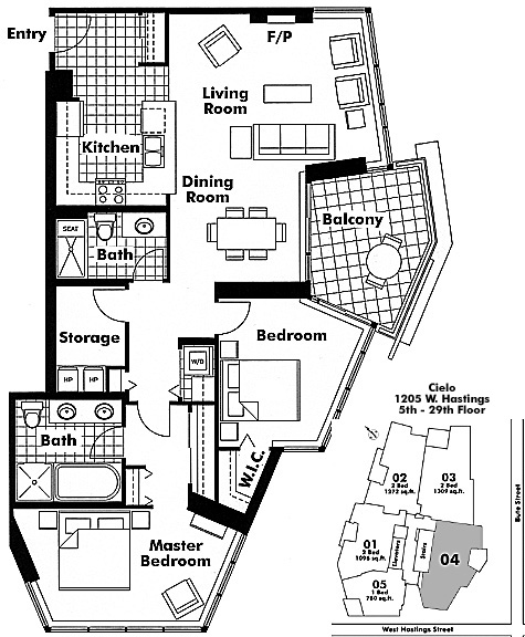 Floor plan 2104