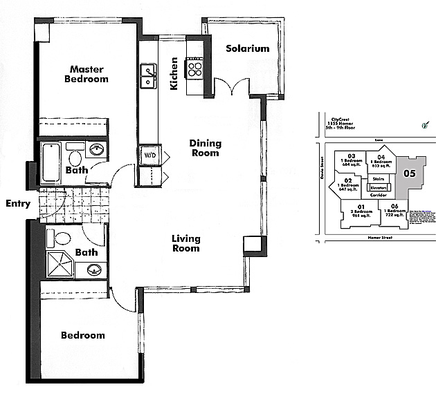 Floor plan 705