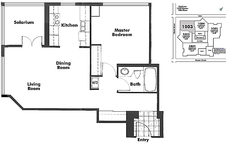 Floor plan 1003
